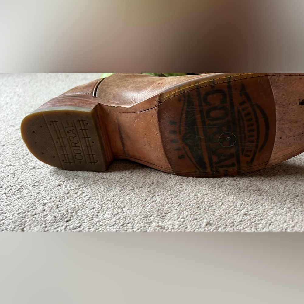 Corral square toe size 10